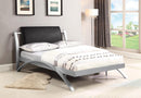 LeClair Contemporary Black and Silver Youth Full Bed - Legacy Furniture - NY