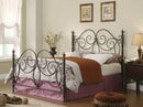 London Traditional Dark Bronze King Metal Bed - Legacy Furniture - NY