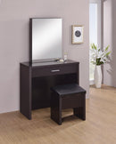 Cappuccino Vanity and Storage Bench - Legacy Furniture - NY