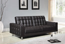 Brown Faux Leather Sofa Bed - Legacy Furniture - NY
