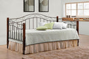 Traditional Sandy Black and Wood Daybed - Legacy Furniture - NY