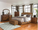 Laughton Rustic  Brown California King Four-Piece Set - Legacy Furniture - NY