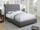 Devon Grey Upholstered Full Bed - Legacy Furniture - NY