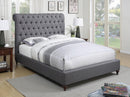 Devon Grey Upholstered King Bed - Legacy Furniture - NY