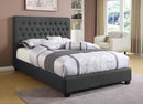 Chloe Charcoal Upholstered Queen Bed - Legacy Furniture - NY