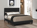 Mauve Upholstered Platform Black Full Bed - Legacy Furniture - NY