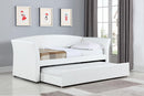 Transitional White Upholstered Daybed - Legacy Furniture - NY