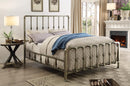 Micah Champagne Metal Queen Bed With Mold-Casted Ornaments - Legacy Furniture - NY