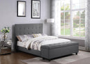 Halpert Transitional Light Grey Full Bed - Legacy Furniture - NY