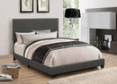 Boyd Upholstered Charcoal Queen Bed - Legacy Furniture - NY