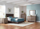 Boyd Upholstered Brown Queen Bed - Legacy Furniture - NY