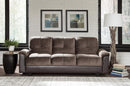 Fully Upholstered Chocolate and Brown Sofa Bed - Legacy Furniture - NY
