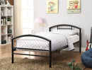 Baines Black Metal Bed - Legacy Furniture - NY