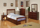 Parker Transitional Chestnut Twin Bed - Legacy Furniture - NY