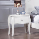 Dominique French Country White Nightstand - Legacy Furniture - NY