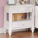 Caroline White Nightstand - Legacy Furniture - NY