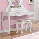 Caroline White Vanity Desk - Legacy Furniture - NY