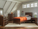 Greenough Transitional Maple Oak Full Storage Bed - Legacy Furniture - NY
