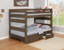 Wrangle Hill Gun Smoke Full/Full Bunk Bed - Legacy Furniture - NY