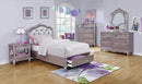 Caroline Metallic Lilac Twin Storage Bed - Legacy Furniture - NY