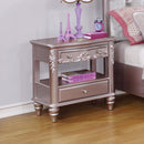 Caroline Metallic Lilac Nightstand - Legacy Furniture - NY