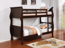 Benson Cappuccino Twin-over-Twin Bunk Bed - Legacy Furniture - NY