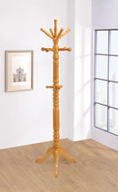 Traditional Honey Twisted Post Coat Rack - Legacy Furniture - NY