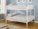 Fordham White Full-Over-Full Bunk Bed - Legacy Furniture - NY