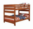 Wrangle Hill Amber Wash Full-over-Full Bunk Bed - Legacy Furniture - NY