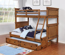 Coronado Rustic Honey Twin-over-Full Bunk Bed - Legacy Furniture - NY