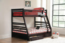 Ashton Cappuccino Twin-over-Full Bunk Bed - Legacy Furniture - NY