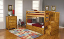 Wrangle Hill Amber Wash Twin-over-Twin Bunk Bed - Legacy Furniture - NY