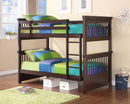 Miles Cappuccino Twin-over-Twin Bunk Bed - Legacy Furniture - NY