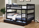 Chapman Traditional Black Full-over-Full Bunk Bed - Legacy Furniture - NY