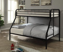 Morgan  Black Twin Full Bunk Bed - Legacy Furniture - NY