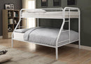 Morgan  White Twin Full Bunk Bed - Legacy Furniture - NY