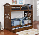 Halsted Casual Walnut Twin-over-Twin Bunk Bed - Legacy Furniture - NY