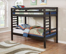 Hilshire Dark Grey Twin-over-Twin Bunk Bed - Legacy Furniture - NY