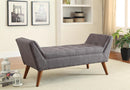 Grey Mid-Century Modern Accent Bench - Legacy Furniture - NY