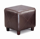 Cube Ottoman Brown - Legacy Furniture - NY