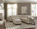 Roy Oatmeal Ottoman - Legacy Furniture - NY