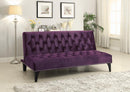 Purple Velvet Sofa Bed - Legacy Furniture - NY
