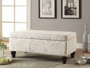 Transitional Off-White and Grey Bench - Legacy Furniture - NY