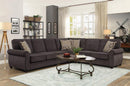 Kendrick Transitional Espresso Sectional - Legacy Furniture - NY