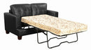 Samuel Transitional Black Loveseat Sleeper - Legacy Furniture - NY