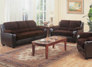 Monika Transitional Chocolate Two-Piece Living Room Set - Legacy Furniture - NY