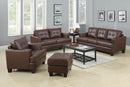 Samuel Transitional Brown Three-Piece Living Room Set - Legacy Furniture - NY