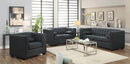 Cairns Transitional Charcoal Loveseat - Legacy Furniture - NY