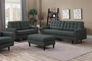Kesson Mid-Century Modern Brown Two-Piece Living Room Set - Legacy Furniture - NY