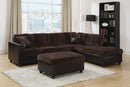 Mallory Casual Dark Chocolate Ottoman - Legacy Furniture - NY